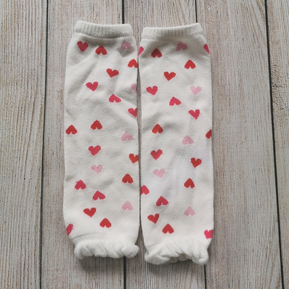 🤩3/$10🤩 Heart Pattern Baby Leg Warmers